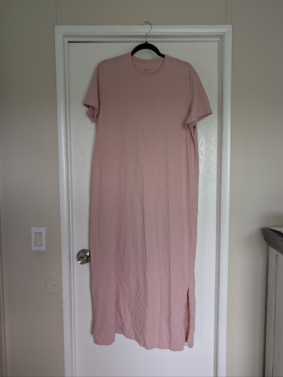Pact Organic Dresses & Skirts - Pact Organic Maxi Cotton T-Shirt Dress